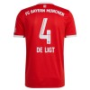 Goedkope FC Bayern München De Ligt 4 Thuisshirt 2022-23